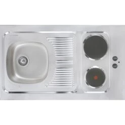 Respekta Miniküche Pantry 100S 100 Cm Weiß -Küchenblick Verkaufsgeschäft 7143852 4384 8