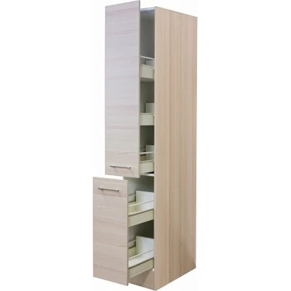 Flex-Well Exclusiv Apotheker-Hochschrank Focus 200 Cm X 30 Cm X 57 Cm Akazie 1 Flex-Well Exclusiv Apotheker-Hochschrank Focus 200 Cm X 30 Cm X 57 Cm Akazie