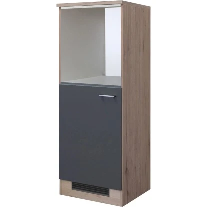 Flex-Well Exclusiv Demi-Geräteumbauschrank Morena 60cm Basaltgrau Matt-San Remo 1 Flex-Well Exclusiv Demi-Geräteumbauschrank Morena 60cm Basaltgrau Matt-San Remo