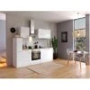 Respekta Küchenzeile KB240WWC 240 Cm Weiß