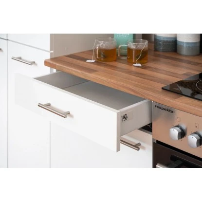 Respekta Küchenzeile KB240WWC 240 Cm Weiß 12 Respekta Küchenzeile KB240WWC 240 Cm Weiß – Bild 12