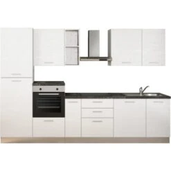 Marinelli Cucine Küchenzeile Cleopatra 315 Cm Weiß Gebürstet-Marmoriert -Küchenblick Verkaufsgeschäft 7696032 2657 10