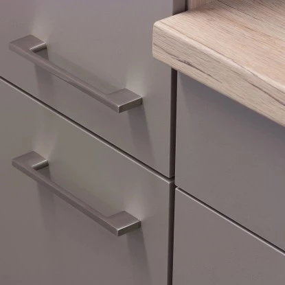 Flex-Well Küchenzeile Arizona 220 Cm Quarz-Cubanit - San Remo Eiche Hell 11 Flex-Well Küchenzeile Arizona 220 Cm Quarz-Cubanit - San Remo Eiche Hell – Bild 11