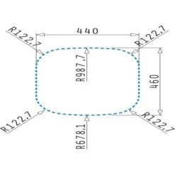 Pyramis Einbaubecken Kania Edelstahl 5 Pyramis Einbaubecken Kania Edelstahl -Küchenblick Verkaufsgeschäft 820038 4891 3