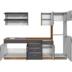 Held Möbel Küchenzeile Sorrento 270 Cm Anthr.-Wotaneiche Ohne E-Geräte 19 Held Möbel Küchenzeile Sorrento 270 Cm Anthr.-Wotaneiche Ohne E-Geräte -Küchenblick Verkaufsgeschäft 853323 11016600 5