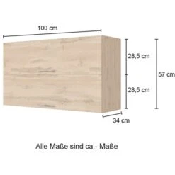 Held Möbel Klapphängeschrank Sorrento BxHxT 100x57x34 Cm Anthrazit-Wotaneiche 16 Held Möbel Klapphängeschrank Sorrento BxHxT 100x57x34 Cm Anthrazit-Wotaneiche -Küchenblick Verkaufsgeschäft 853744 11016600 4
