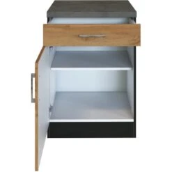 Held Möbel Unterschrank Sorrento 50 X 85 X 60 Cm Tür Schub. + EL-B. Wotan.-Graf. -Küchenblick Verkaufsgeschäft 853764 11016600 3