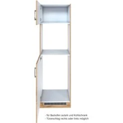 Held Möbel Ofen-Kühlschrankumbau Sorrento 60 X 200 X 60 Cm KS-Nische Wotaneiche -Küchenblick Verkaufsgeschäft 853876 11016600 3