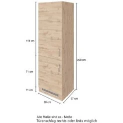 Held Möbel Kühl-Gefrierschrankumbau Sorrento B60 X H200 X T60 Cm Weiß-Wotanei. 14 Held Möbel Kühl-Gefrierschrankumbau Sorrento B60 X H200 X T60 Cm Weiß-Wotanei. -Küchenblick Verkaufsgeschäft 853878 11016600 4