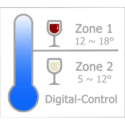 Silva Homeline Weinkühlschrank WKS 1-112 Edelstahl 3 Silva Homeline Weinkühlschrank WKS 1-112 Edelstahl – Bild 3