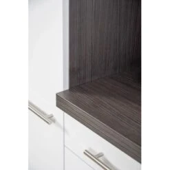 Respekta Premium Küchenzeile 270 Cm Hochbau Grau Hochglanz-Eiche Grau -Küchenblick Verkaufsgeschäft 9449 RP270HEG Kchenzeile 3