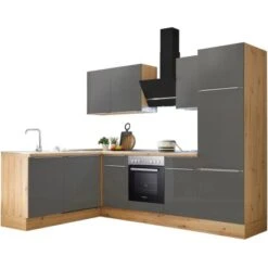 Respekta Küchenzeile Marleen 280 Cm Artisan-Eiche Grau Matt Winkel 15 Respekta Küchenzeile Marleen 280 Cm Artisan-Eiche Grau Matt Winkel -Küchenblick Verkaufsgeschäft 980042 4384 4