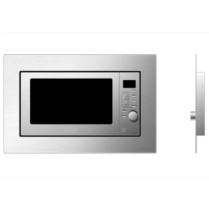 Respekta Einbau-Mikrowelle MW 800 Edelstahl Mit Grill-Funktion 800 W 2 Respekta Einbau-Mikrowelle MW 800 Edelstahl Mit Grill-Funktion 800 W – Bild 2