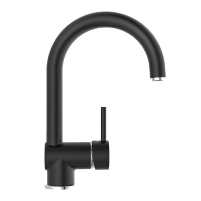 Eisl Spültischarmatur Futura Schwarz-Chrom 2 Eisl Spültischarmatur Futura Schwarz-Chrom – Bild 2