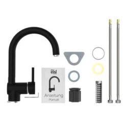 Eisl Spültischarmatur Futura Schwarz-Chrom 10 Eisl Spültischarmatur Futura Schwarz-Chrom -Küchenblick Verkaufsgeschäft rmaturfuturaschwarzchrom 4